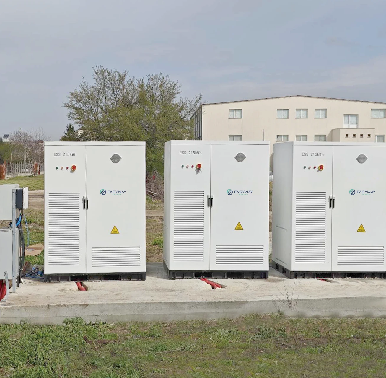 EASYWAY 215kWh 100kW high voltage ESS cabinet project